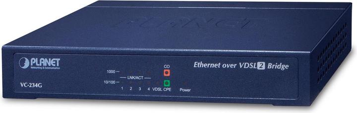 Planet VC-234G 4Port 10/100/1000T Ethernet a ponte VDSL2