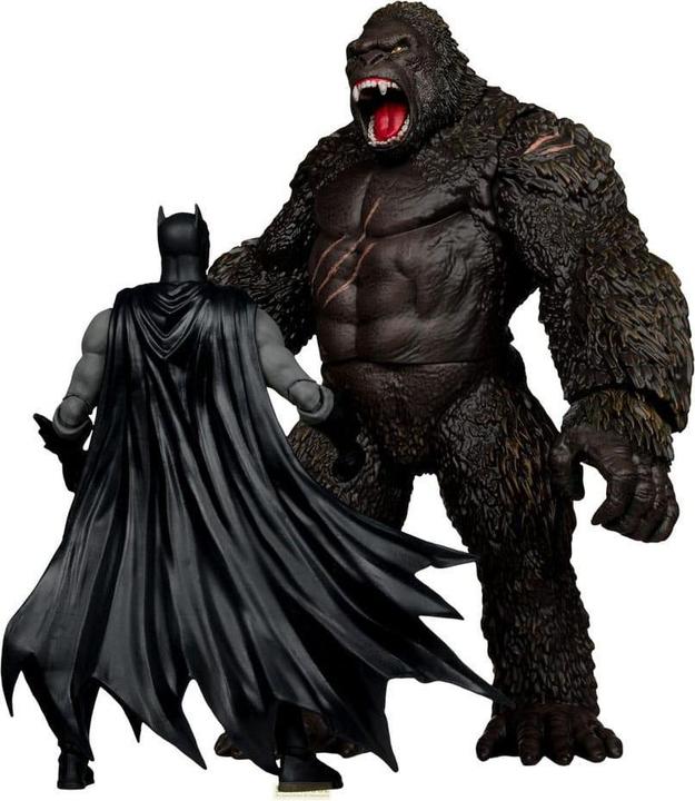 Actual product image McFarlane DC Justice League Monsterverse DC Multiverse Actionfiguren 2er-Pack Batman & Kong 29 cm