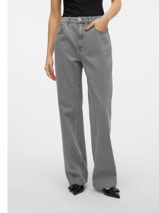 Actual product image Vero Moda VMTOKYO Niedrige Taille Gerade geschnitten Jeans Straight-Fit (W27/L34)