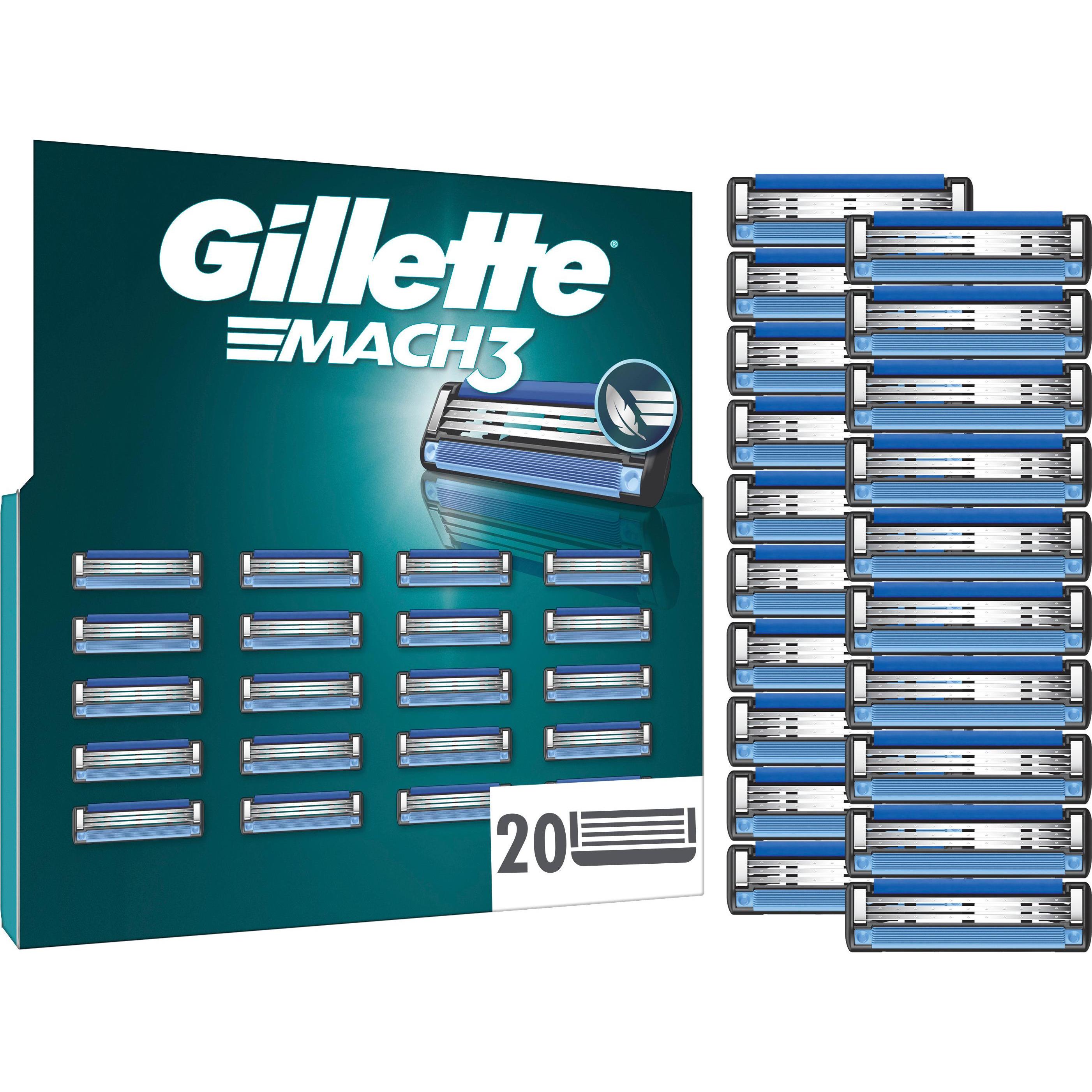 Gillette, Rasierklingen, Mach3 (20 x)