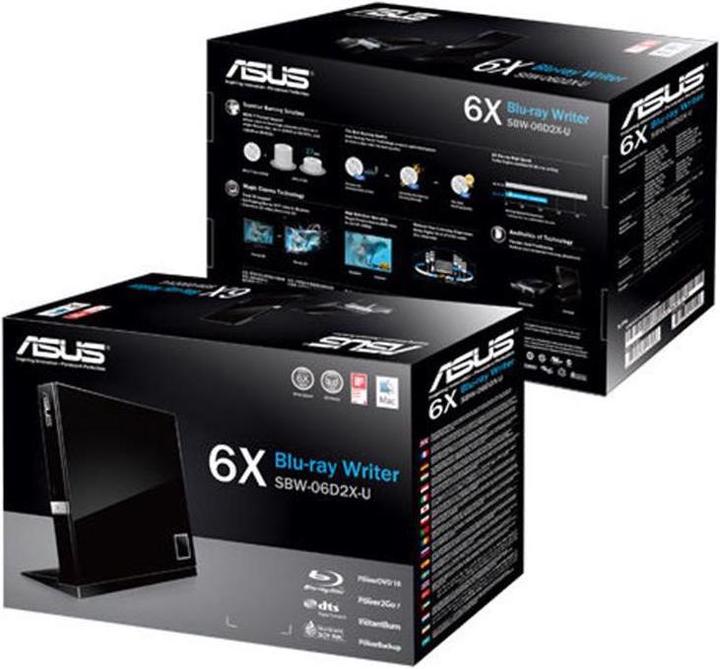 Produktbild ASUS Sbw-06d2x-U (Blu-ray Laufwerk)