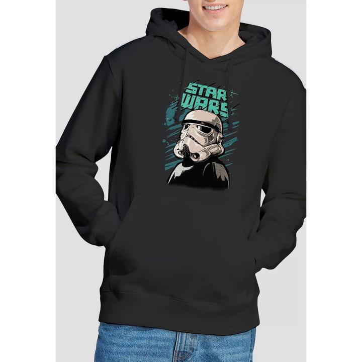 Actual product image Star Wars Mens Street Glare Stormtrooper Hoodie (XL)