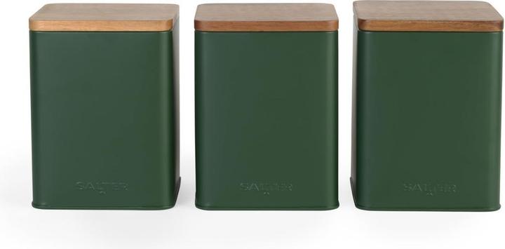Produktbild Salter BW12898G Toronto 3-Piece Canister Set, Green (1.60 l)