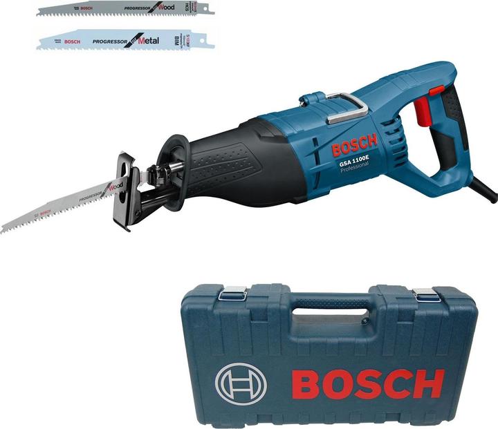 Actual product image Bosch Professional Reciprocating saw GSA 1100 E, saw blade metal S 123 XF, saw blade wood S 2345 X