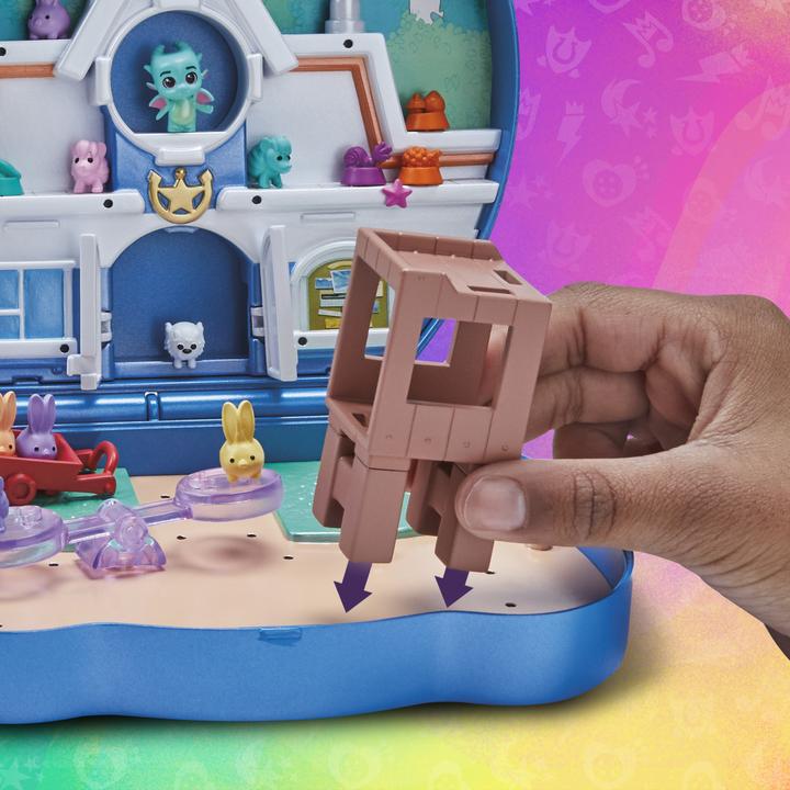 Actual product image My Little Pony Mini World Magic Animal Corner Mini Play World, Play Set to Build Your Own with Hitch Trai