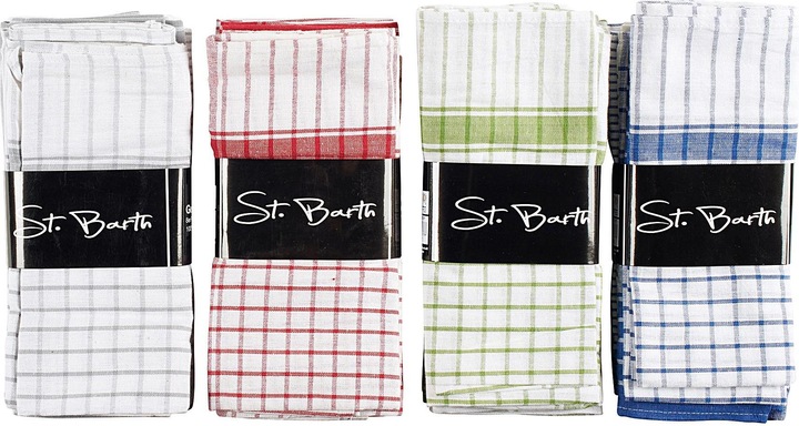 St. Barth Karo-Design (70 x 50 cm)
