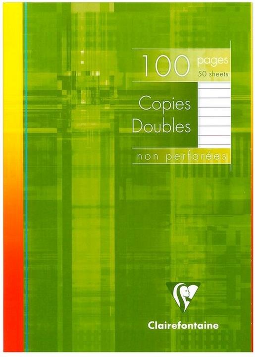 Nutritional values and ingredients Clairefontaine Writing paper (A4, Lined, No binding)