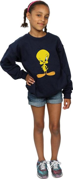 Actual product image Looney Tunes Girls Tweety Angry Sweatshirt (128)