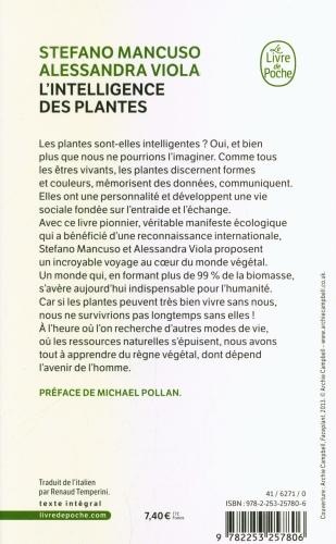 Image du produit L'intelligence des plantes (Français, Mancuso Stefano, Viola Alessandra, 2020)