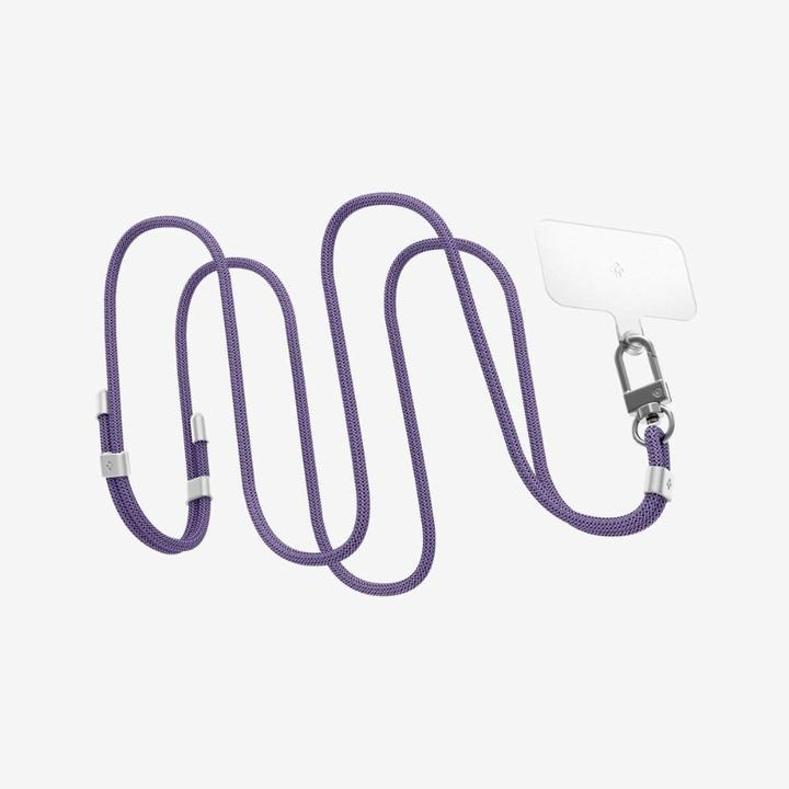 Produktbild Spigen Universal Strap Set Crossbody& Wrist zestaw smyczy do telefonu fioletowy/deep purple AFA