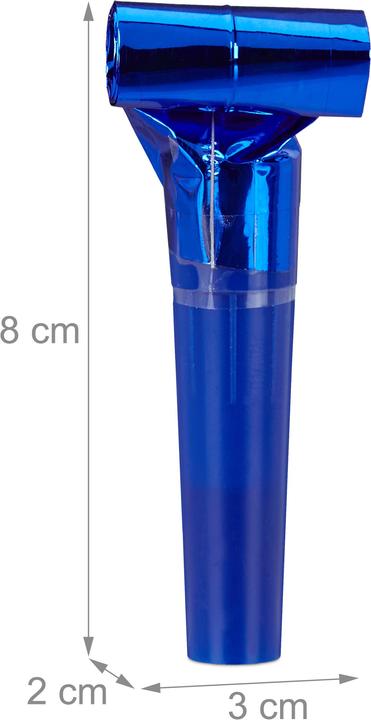 Actual product image Relaxdays Party Blowers Pack of 50, Kids? Noisemakers (1 Piece)