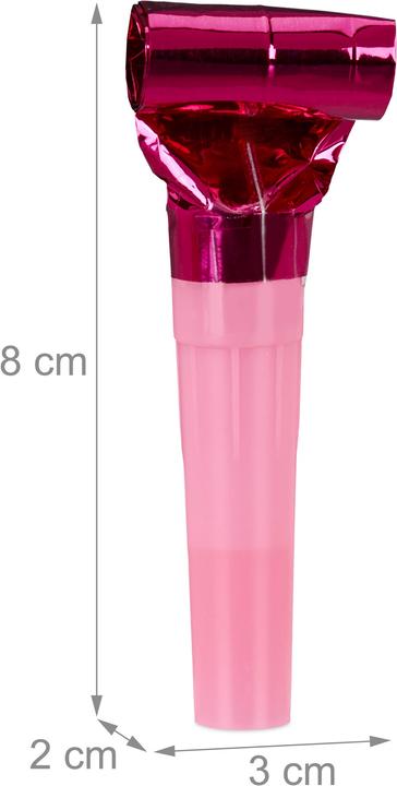 Actual product image Relaxdays Party Blowers Pack of 50, Kids? Noisemakers (1 Piece)