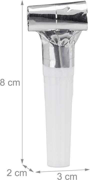 Immagine prodotto Relaxdays Trombette da Festa, Set da 50 pz.