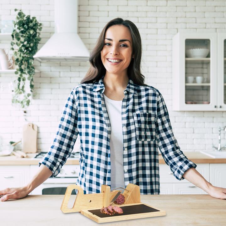 Produktbild Relaxdays Wurstschneidemaschine