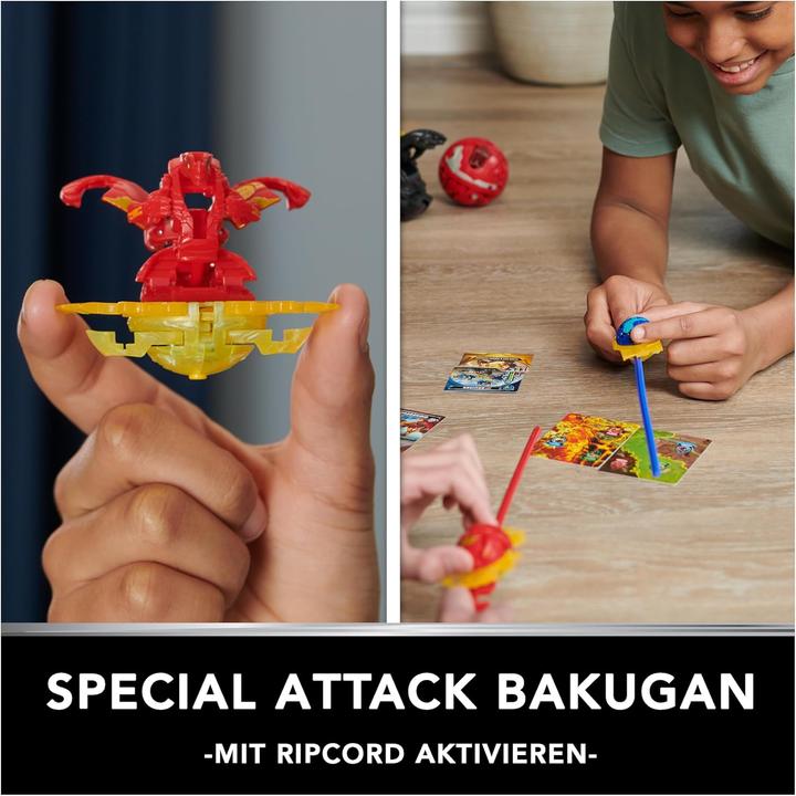 Immagine prodotto Bakugan - Battaglia 5-Pack Attacco Speciale - Bruiser x Dragonoid x Hammerhead x Nillious - actiefigure