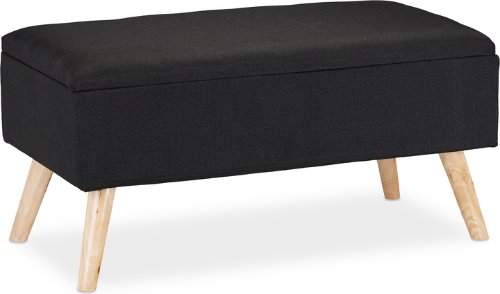 Actual product image Relaxdays Hallway Storage Bench, Padded (79.50 cm)