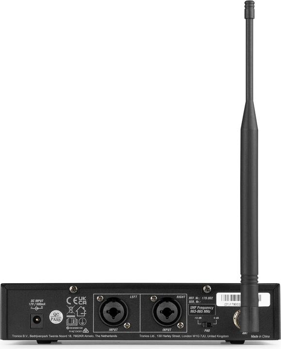 Image du produit Power Dynamics PD810 - UHF Draadloos In Ear Monitorsysteem (Système intra-auriculaire)