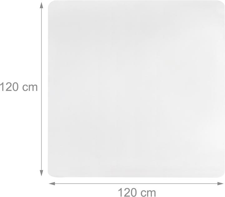 Actual product image Relaxdays Office Chair Mat, Underlay (120 x 120 x 0.17 cm)