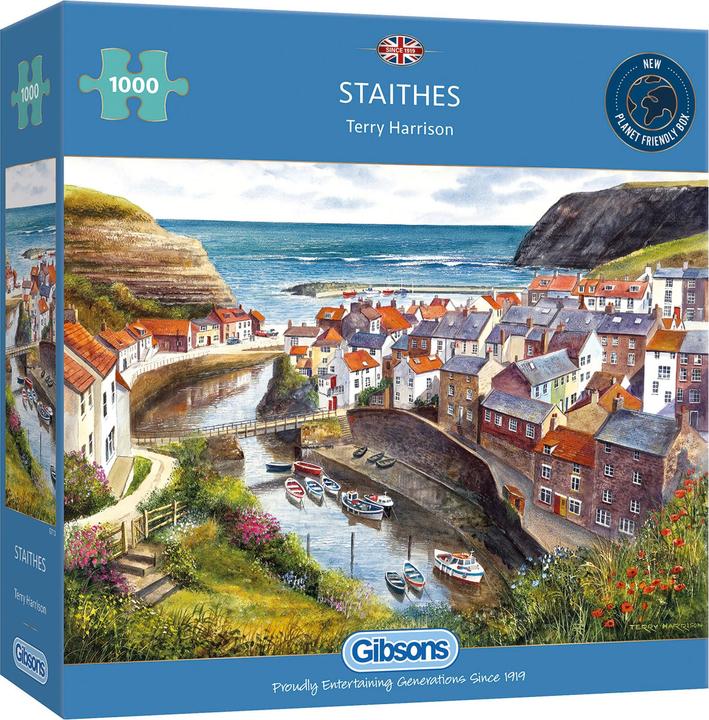 Immagine prodotto Gibsons Puzzle Staithes 1000 pezzi (1000 pezzi)