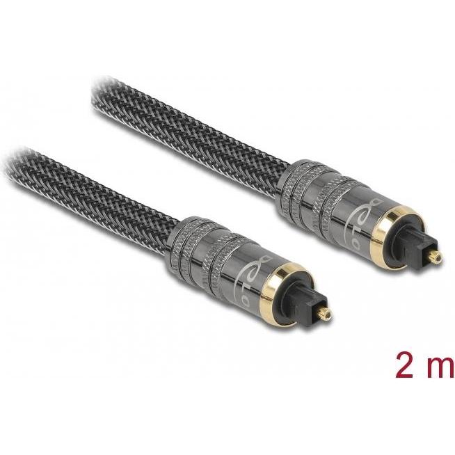 Thumbnail - Delock Kabel TOSLINK Standard Stecker (2 m, Optisch), Audio Kabel