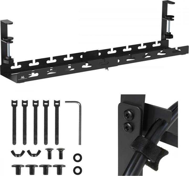 Maclean MC-103 B Untertisch-Kabel-Organizer