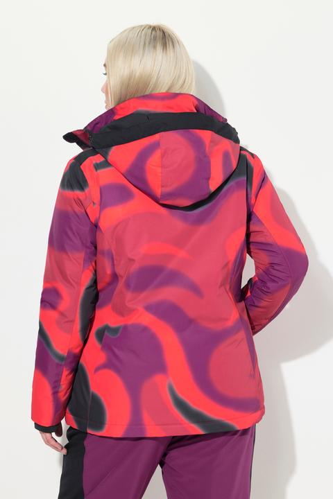 Produktbild Ulla Popken HYPRAR Performance-Jacke, wasserdicht, Schneefang, Kapuze (56)