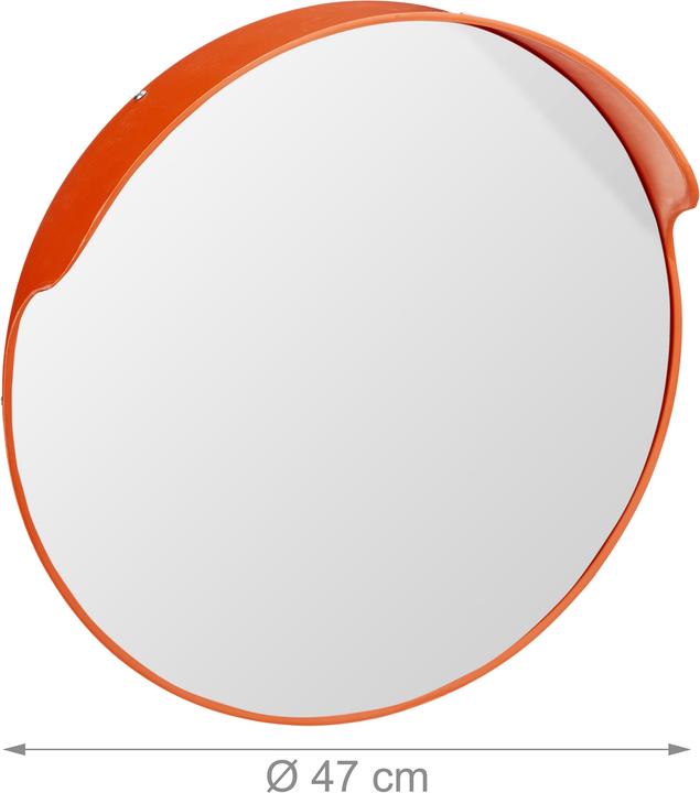 Actual product image Relaxdays 45 cm Surveillance Mirror (Ø 45 cm)