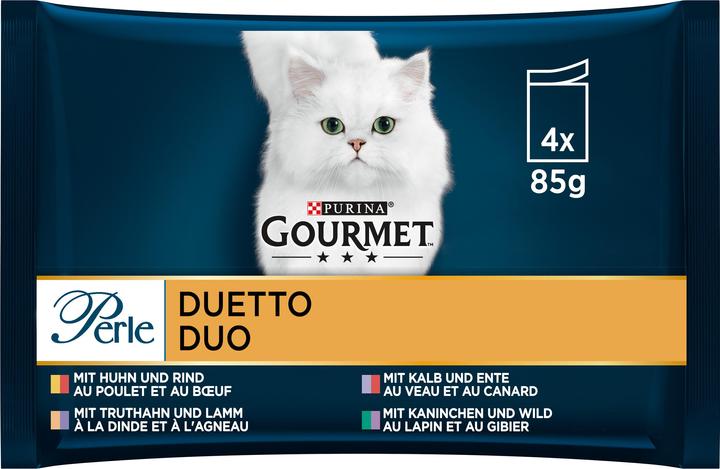 Produktbild Gourmet Perle Dütto di Carne (Adult, 4 Stk., 85 g)