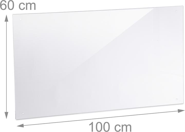 Produktbild Relaxdays Spritzschutz (100 x 60 cm)