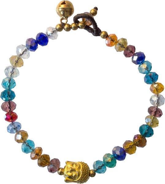 Produktbild Saraswati Armband Buddha bunt.AC111