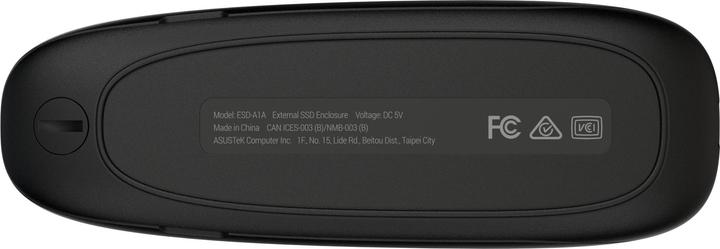 Actual product image ASUS Go COBBLE BLACK storage housing (M.2)