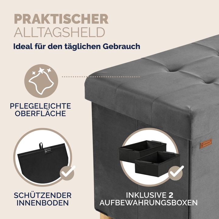 Produktbild Casaria Sitztruhe (38 cm)