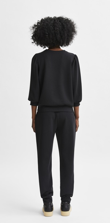 Actual product image Selected Femme Puff shoulder sweatshirt (M)