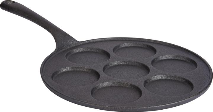 Kitchen Craft Blini-Pfanne (24 cm, Bratpfanne, Gusseisen)