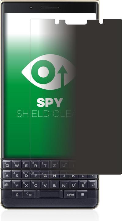 Actual product image upscreen Spy Shield Privacy Protector (1 Piece, Blackberry KEY2 LE)