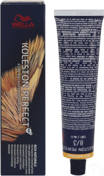 Immagine prodotto Wella Koleston Perfect Me+ Rich Naturals (8/3 biondo chiaro oro naturale)