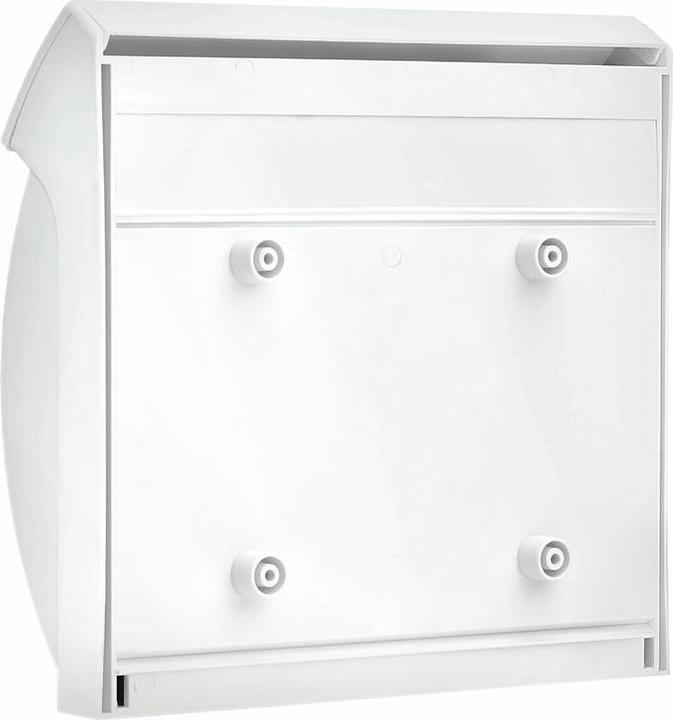 Produktbild Burg Wächter Briefkasten Kunststoff BxHxT 384/375/145 mm Classico weiss mit Klappe + Öffnungsstopp