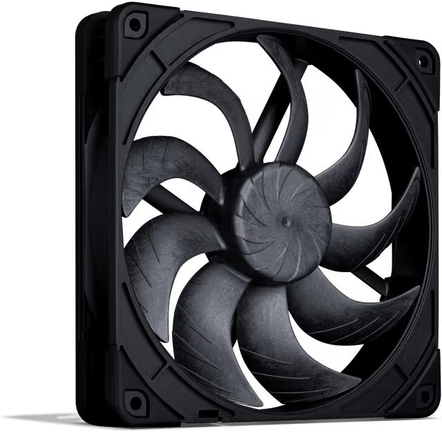 Actual product image Noctua NF-A14x25 G2 PWM chromax.black (140 mm, 1x)