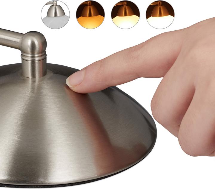 Image du produit Relaxdays Lampe de table vintage, tactile (E14)