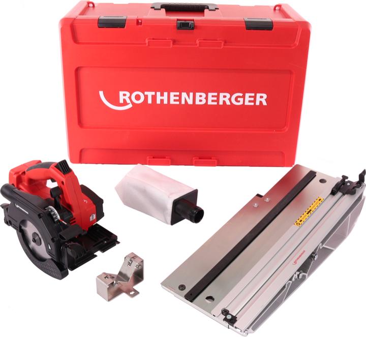 Actual product image Rothenberger PIPECUT mini battery universal saw 18 V 125 mm + saw blade + case - without battery, without charge