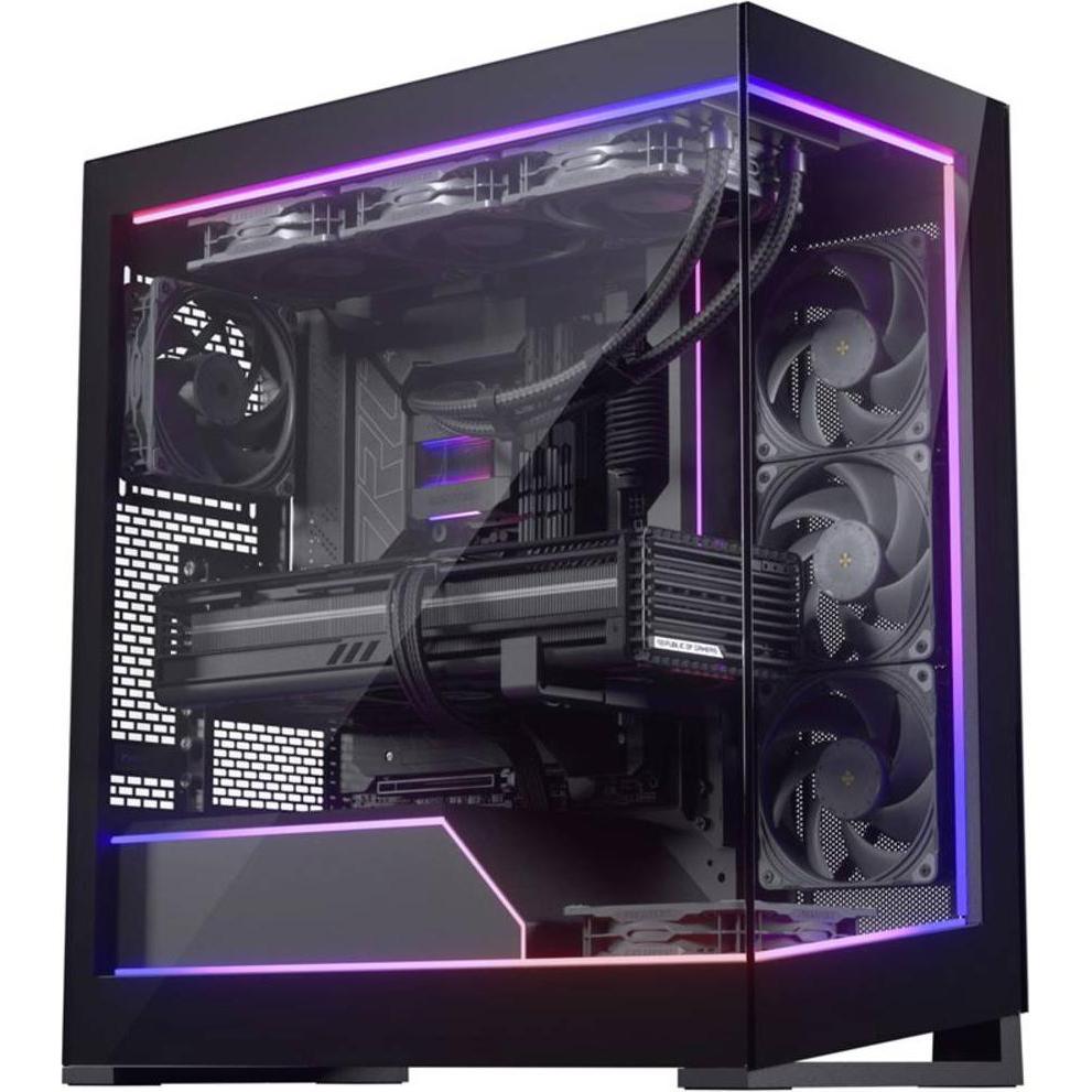 Thumbnail - Phanteks NV5 Premium DRGB Kit + Power-Hub, 3x für Aussenrahmen, 1x Mainboard Kabel-Cover - schwarz (Schwarz), Modding Be...