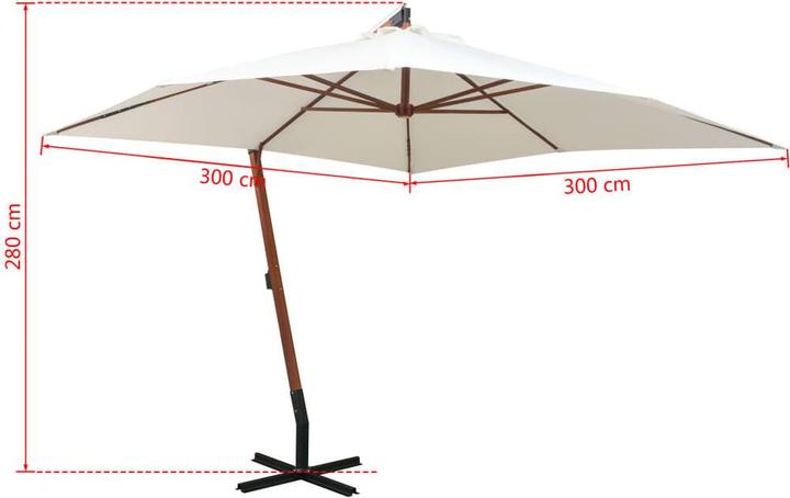 Immagine prodotto vidaXL Sonnenschirm (3 m)