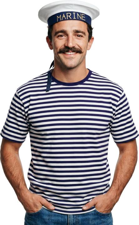 Festartikel Müller Ringelshirt Kurzarm Für Matrosen Und Piraten (XL)