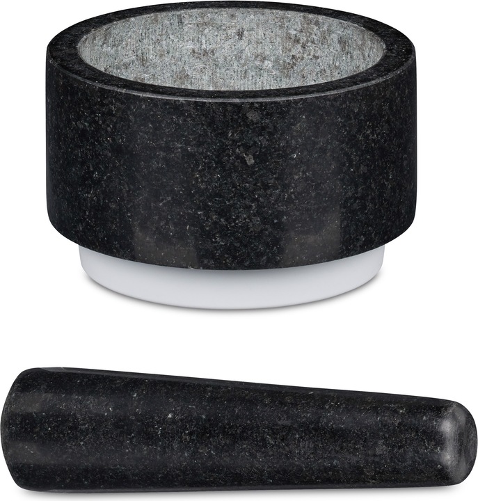 Image du produit Relaxdays Mortier et pilon, antidérappant