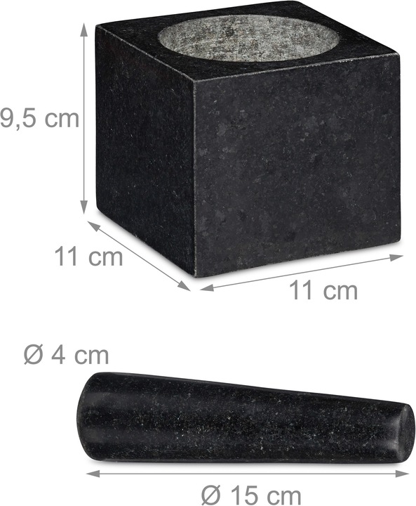 Actual product image Relaxdays Mortar