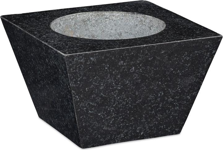 Image du produit Relaxdays Mortier et pilon, forme carrée