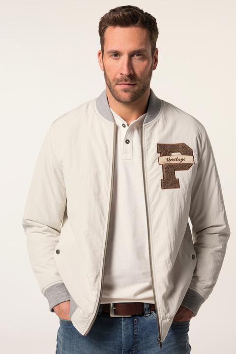 Actual product image JP1880 JP 1880 blouson, college style, badge, 2 pockets, up to 7 XL (3XL)