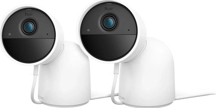 Philips Hue Secure Desktop-Überwachungskamera Weiss 2-Pack (1920 x 1080 Pixels)