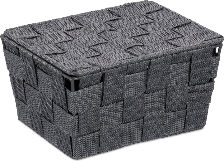 Produktbild Relaxdays Aufbewahrungskorb (1 x, 19.5 x 14.5 x 10.5 cm)