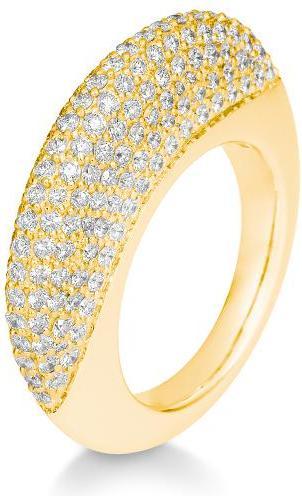 Actual product image Breuning RING - BRILL. 2,278 Ct. G/if (61, 585/14 K Gold)